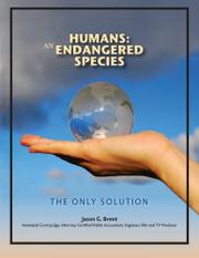 Book Cover for HUMANS: AN ENDANGERED SPECIES