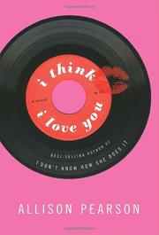 Book Cover for I THINK I LOVE YOU