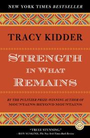 Cover art for STRENGTH IN WHAT REMAINS