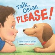 Book Cover for TALK, OSCAR, PLEASE!