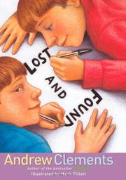 Cover art for LOST AND FOUND