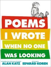 Cover art for POEMS I WROTE WHEN NO ONE WAS LOOKING