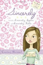 Book Cover for SINCERELY