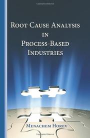 Book Cover for ROOT CAUSE ANALYSIS IN PROCESS-BASED INDUSTRIES