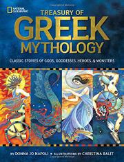 Cover art for TREASURY OF GREEK MYTHOLOGY