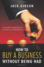 Book Cover for HOW TO BUY A BUSINESS WITHOUT BEING HAD