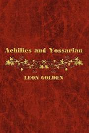 Book Cover for ACHILLES AND YOSSARIAN