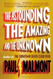 Cover art for THE ASTOUNDING, THE AMAZING, AND THE UNKNOWN