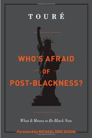 Cover art for WHO'S AFRAID OF POST-BLACKNESS?