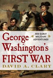 Cover art for GEORGE WASHINGTON'S FIRST WAR