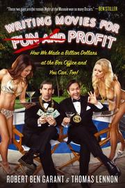 Book Cover for WRITING MOVIES FOR FUN AND PROFIT