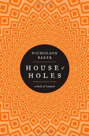 Book Cover for HOUSE OF HOLES
