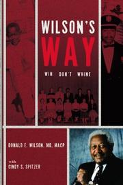 Cover art for WILSON'S WAY