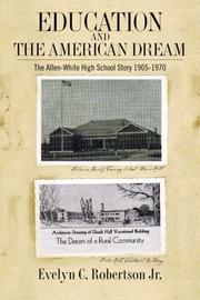 Book Cover for EDUCATION AND THE AMERICAN DREAM