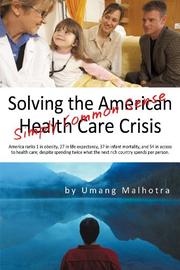 Book Cover for SOLVING THE AMERICAN HEALTH CARE CRISIS