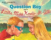 Cover art for QUESTION BOY MEETS LITTLE MISS KNOW-IT-ALL