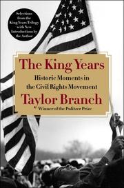 Book Cover for THE KING YEARS