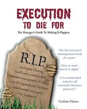 Cover art for EXECUTION TO DIE FOR