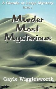 Cover art for MURDER MOST MYSTERIOUS
