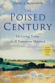 Cover art for THE POISED CENTURY