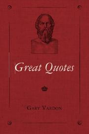 Book Cover for GREAT QUOTES