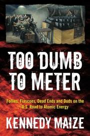 Book Cover for TOO DUMB TO METER