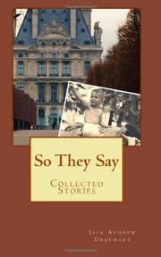 Cover art for SO THEY SAY