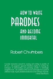 Cover art for HOW TO WRITE PARODIES AND BECOME IMMORTAL