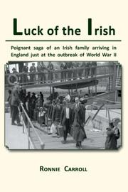 Cover art for LUCK OF THE IRISH