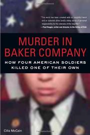 Cover art for MURDER IN BAKER COMPANY