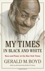 Cover art for MY TIMES IN BLACK AND WHITE