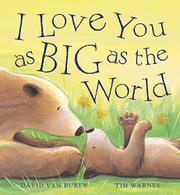 Cover art for I LOVE YOU AS BIG AS THE WORLD