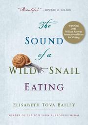 Book Cover for THE SOUND OF A WILD SNAIL EATING