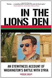 Cover art for IN THE LION'S DEN