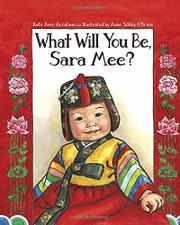 Cover art for WHAT WILL YOU BE, SARAH MEE?