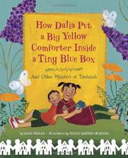Book Cover for HOW DALIA PUT A BIG YELLOW COMFORTER INSIDE A TINY BLUE BOX