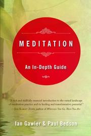 Book Cover for MEDITATION