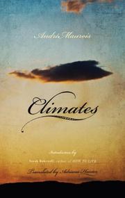 Cover art for CLIMATES