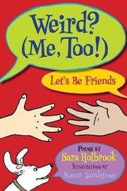 Cover art for WEIRD?  (ME, TOO!)  LET'S BE FRIENDS