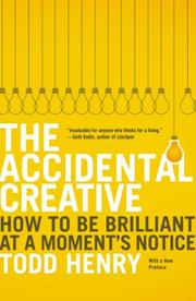 Cover art for THE ACCIDENTAL CREATIVE