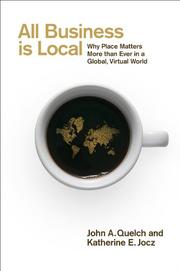 Book Cover for ALL BUSINESS IS LOCAL