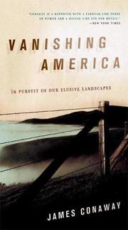 Cover art for VANISHING AMERICA