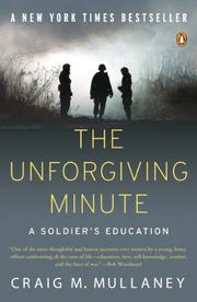 Cover art for THE UNFORGIVING MINUTE