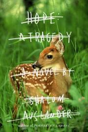Book Cover for HOPE: A TRAGEDY