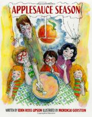 Book Cover for APPLESAUCE SEASON