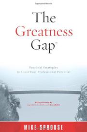 Book Cover for THE GREATNESS GAP