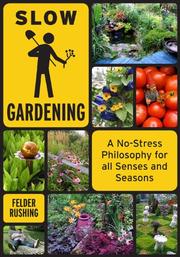 Book Cover for SLOW GARDENING