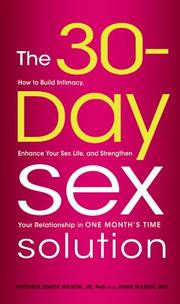 Cover art for THE 30-DAY SEX SOLUTION
