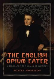 Cover art for THE ENGLISH OPIUM EATER