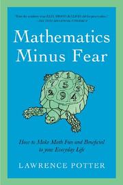 Book Cover for MATHEMATICS MINUS FEAR